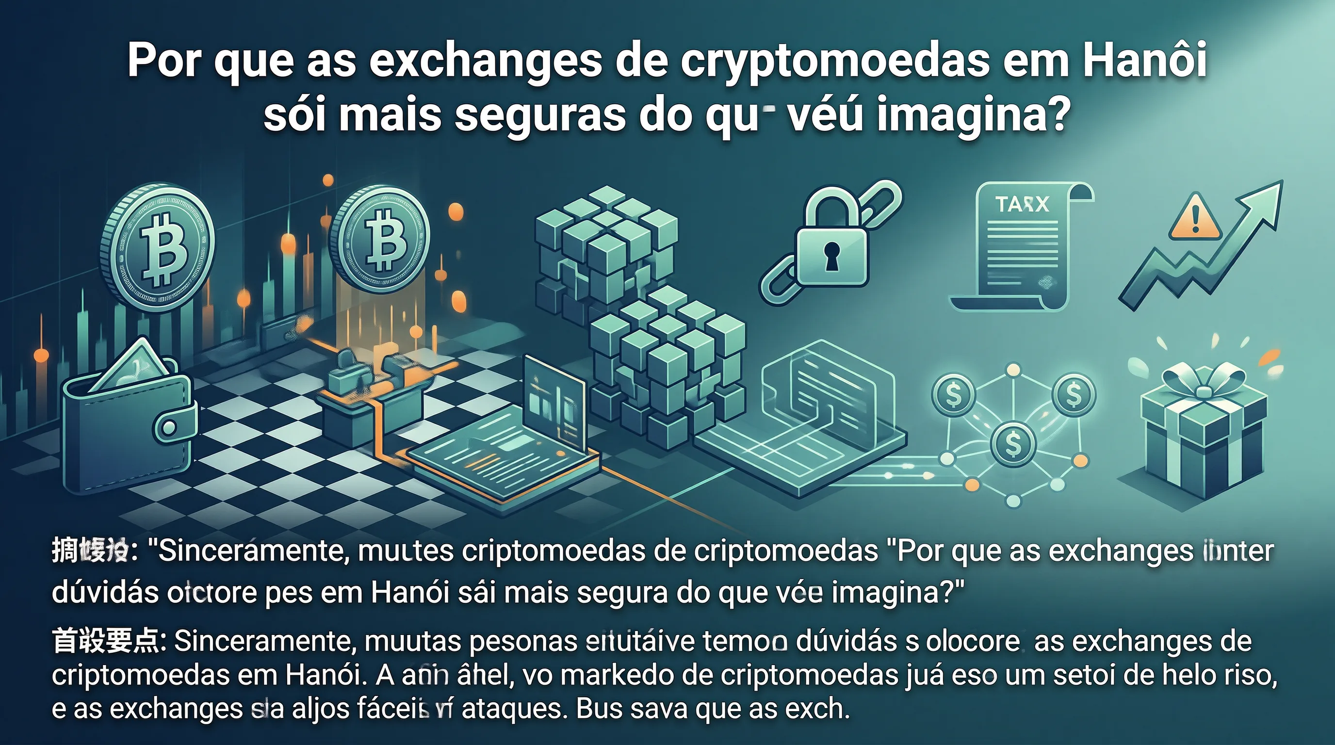 Por que as exchanges de criptomoedas em Hanói são mais seguras do que você imagina?
